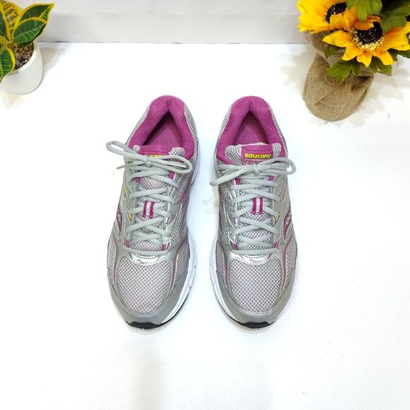 Saucony Cohesion 9 Running Shoe S15262-15 WMNS 10 Mesh Upper GRID Heel XT-600 - Picture 6 of 11